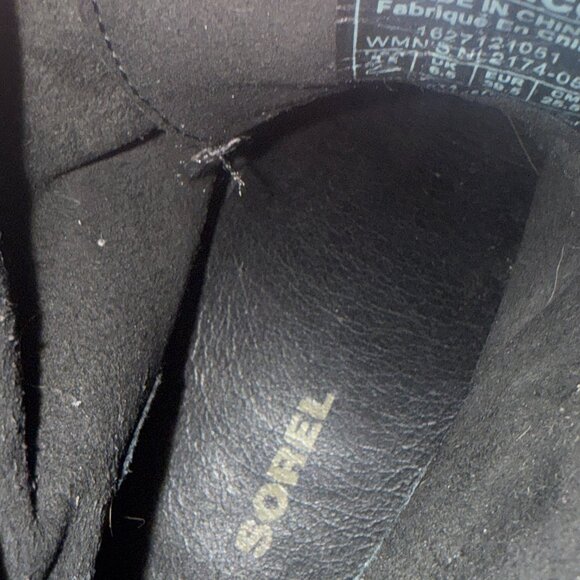 Sorel Women's PDX Grey Brown Hidden Wedge Bootie Size US 8.5 - Picture 13 of 14